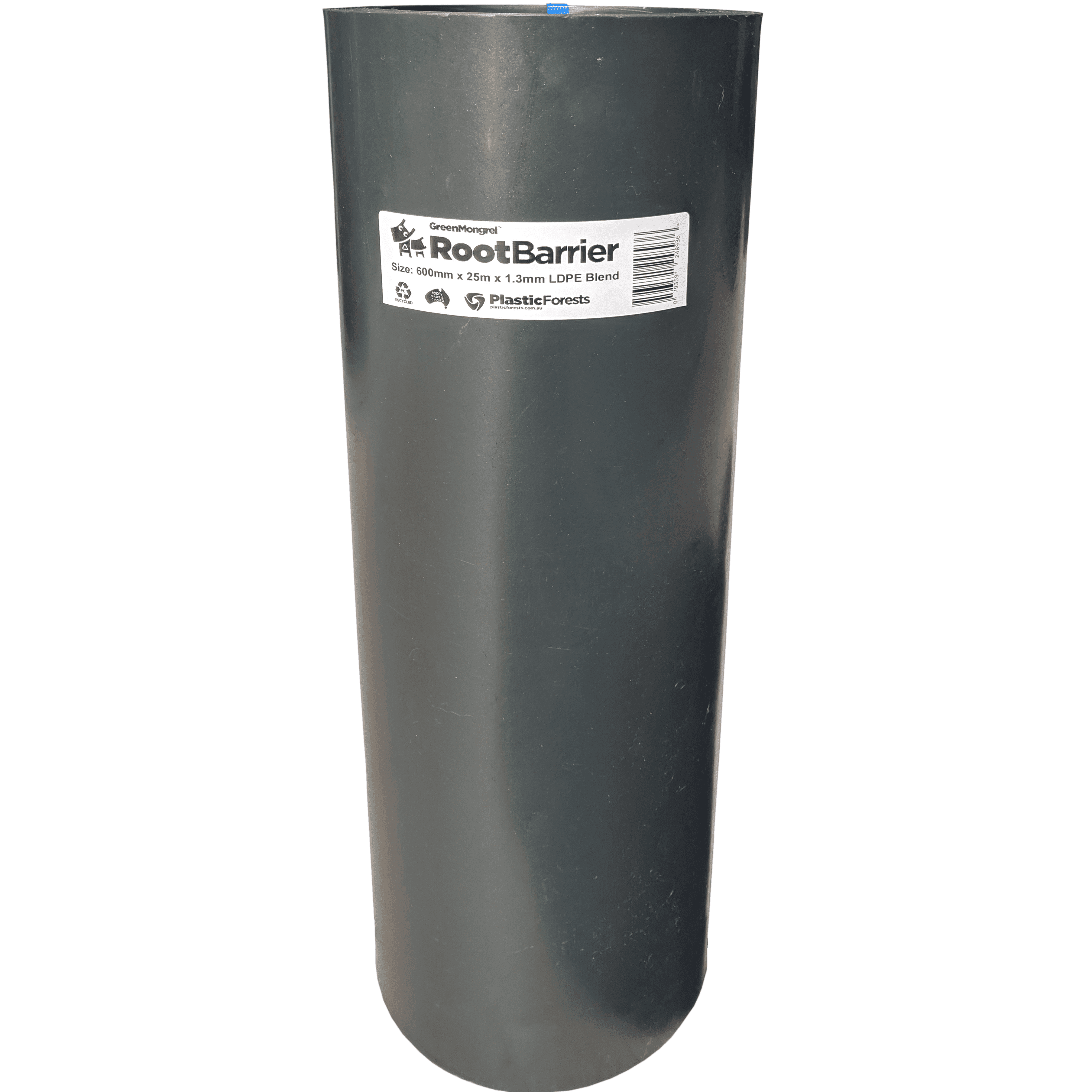Aus Made 600mm x 12m x 3mm Root Barrier Super Heavy Duty Recycled plastic 