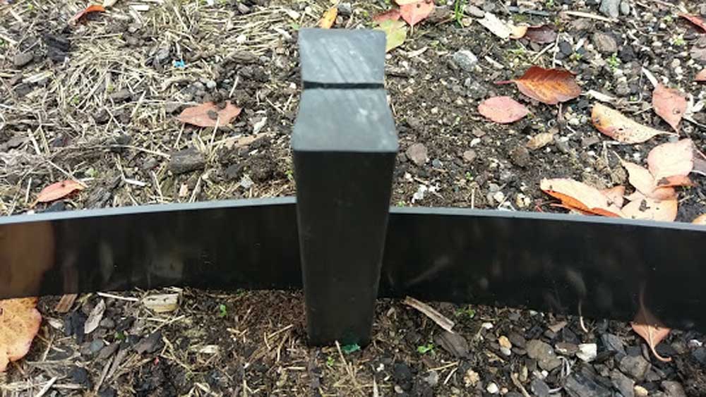 Garden Edging Kits PLASTIC FOREST GreenMongrel