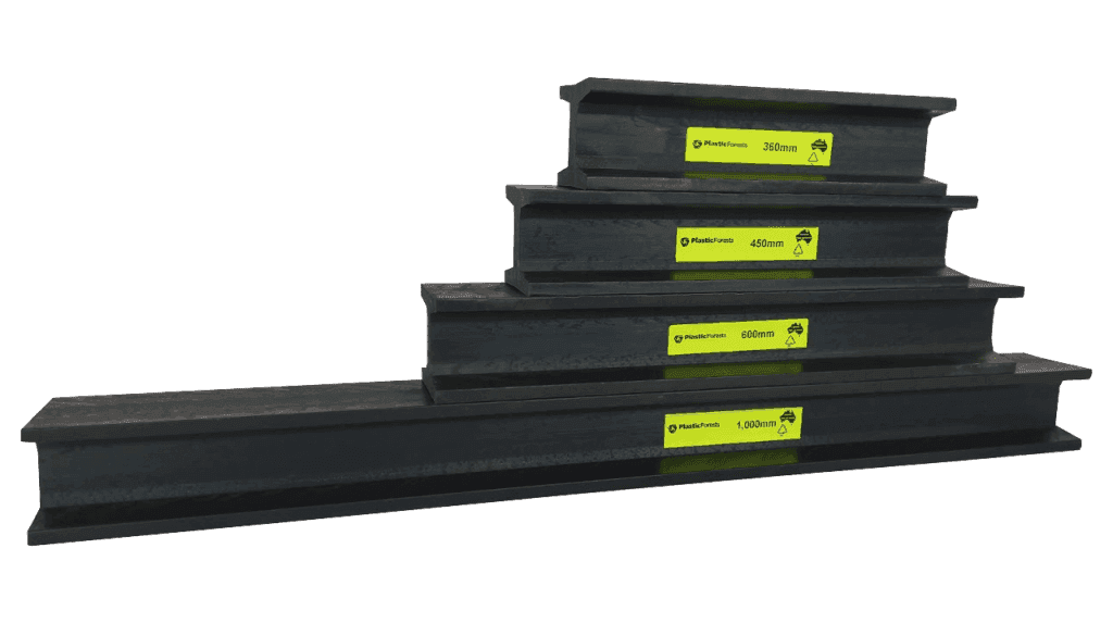 Air Con Mounting Blocks Off White and Black Plastic Forests