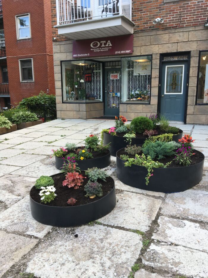 Garden Bed - Circle - Black, Grey Mist or Dark Green - Image 11