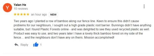 Root Barrier Heavy Duty- 3mm thick – Plastic Forests