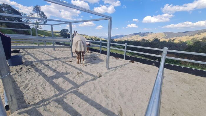 Horse Arena Edging - Black - 300mm high x 5mm thick - Recycled Plastic - Image 22